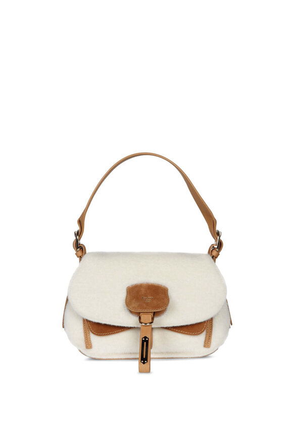 Fontana Milano 1915 Small Wight Shoulder Bag in Cuir - view 1