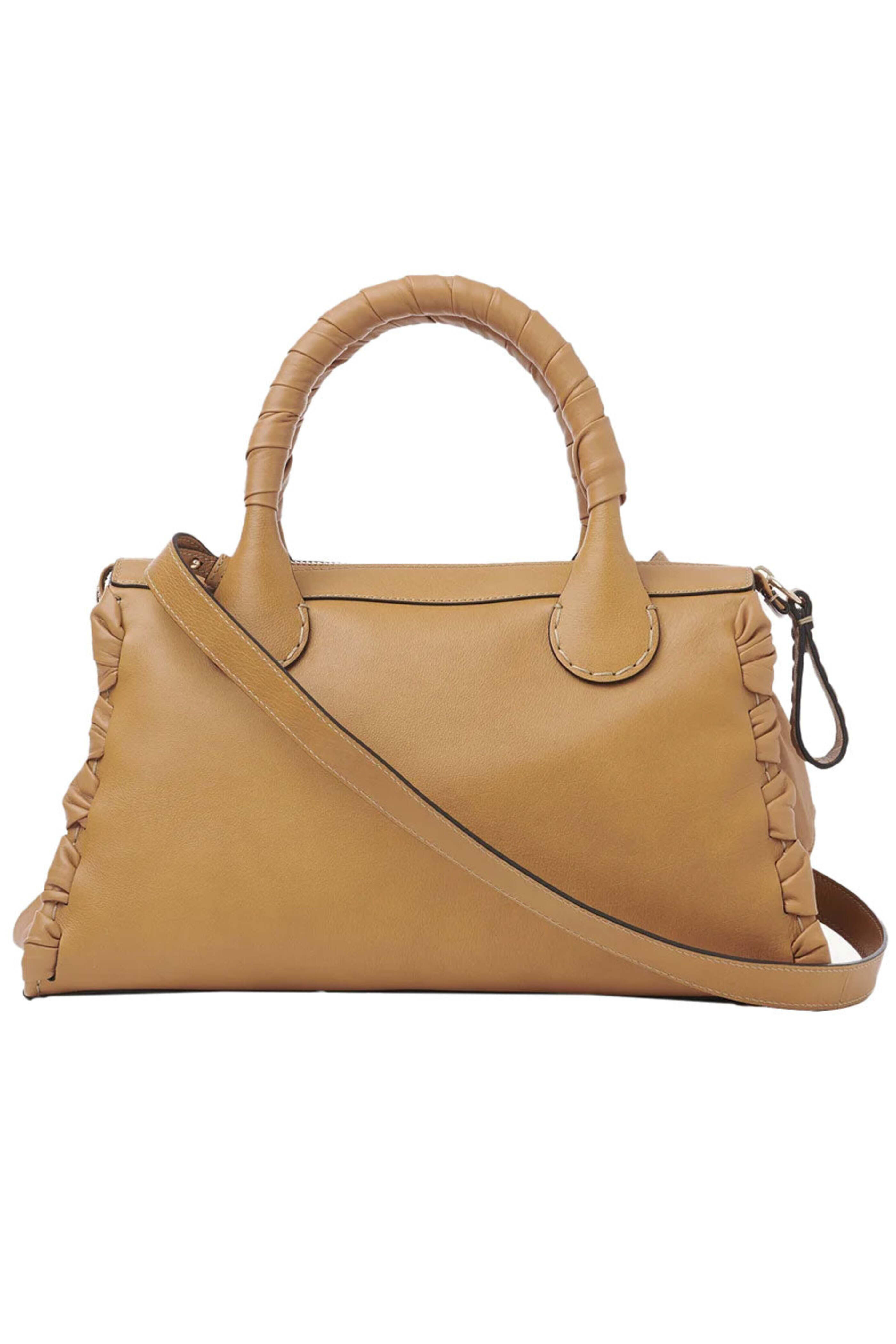 Chloé - Medium Edith Bag in Autumnal Brown