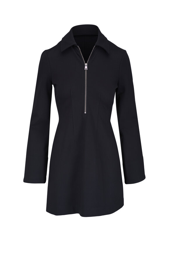 Veronica Beard Capelle Black Mini Dress