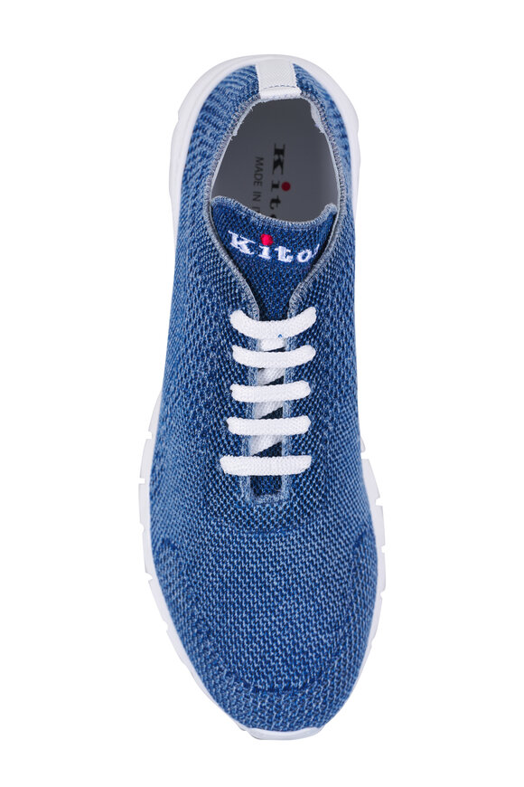 Kiton - Blue Knit Sneaker