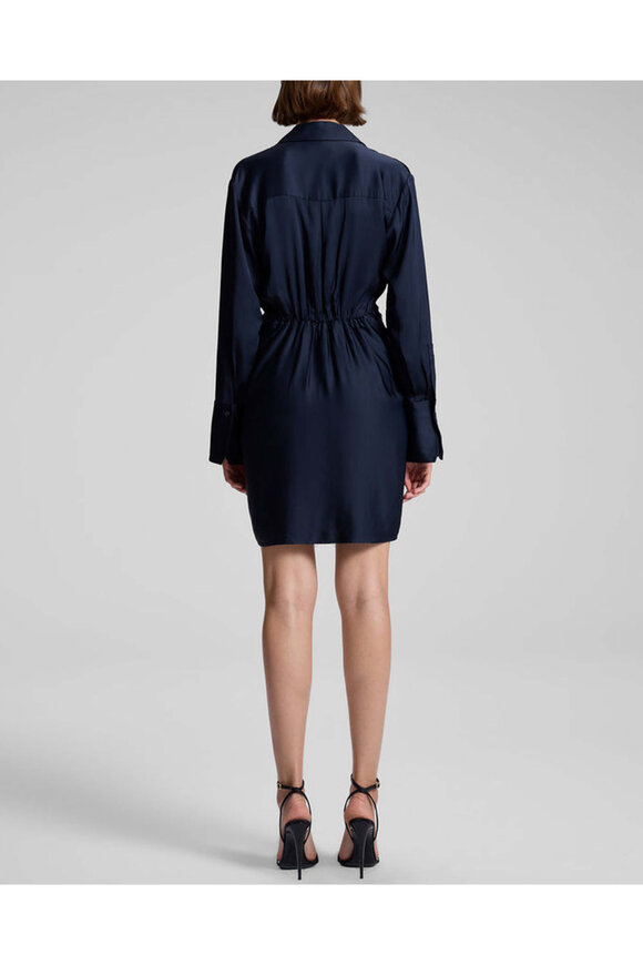A.L.C. - Dark Sapphire Mia Shirtdress