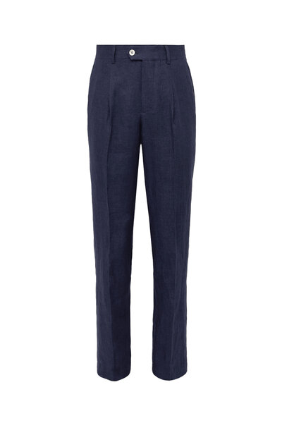 パンツ BRUNELLO CUCINELLI PANTALONE IN VELLUTO A COSTE Brunello Cucinelli - Beige Lurex Baggy Tapered Leg Jean