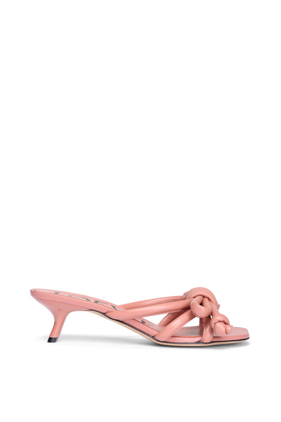 Loewe Flamenco Blush Knot Sandal, 45mm - view 2