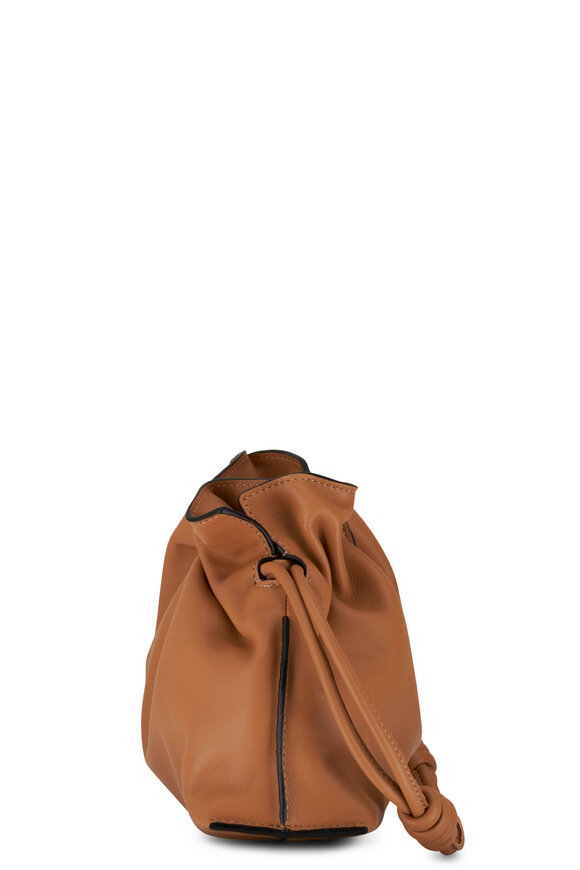 Loewe - Mini Flamenco Warm Desert Leather Knot Clutch