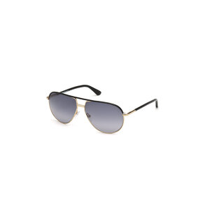 Tom Ford unisex Aviator Sunglasses in Black and Gold (comes with case) Tom Ford Gold Frame Sunglasses with Black Case main image 3