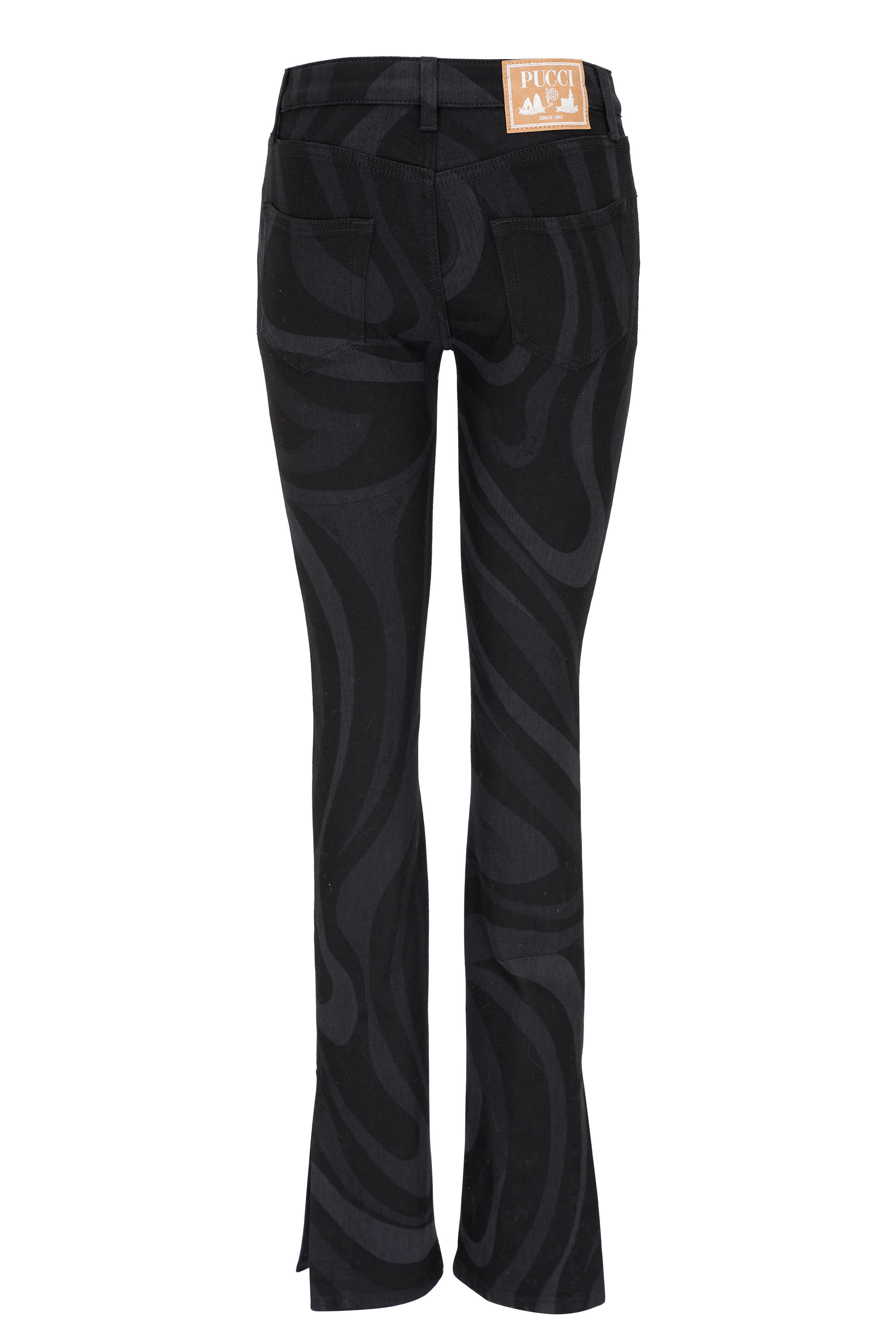 PUCCI Marmo-print waistcoat - Black