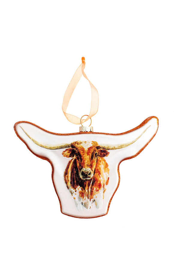Taylor Paladino Longhorn Ornament - view 1