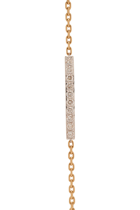 Kai Linz - Diamond & Gold Bar Bracelet 