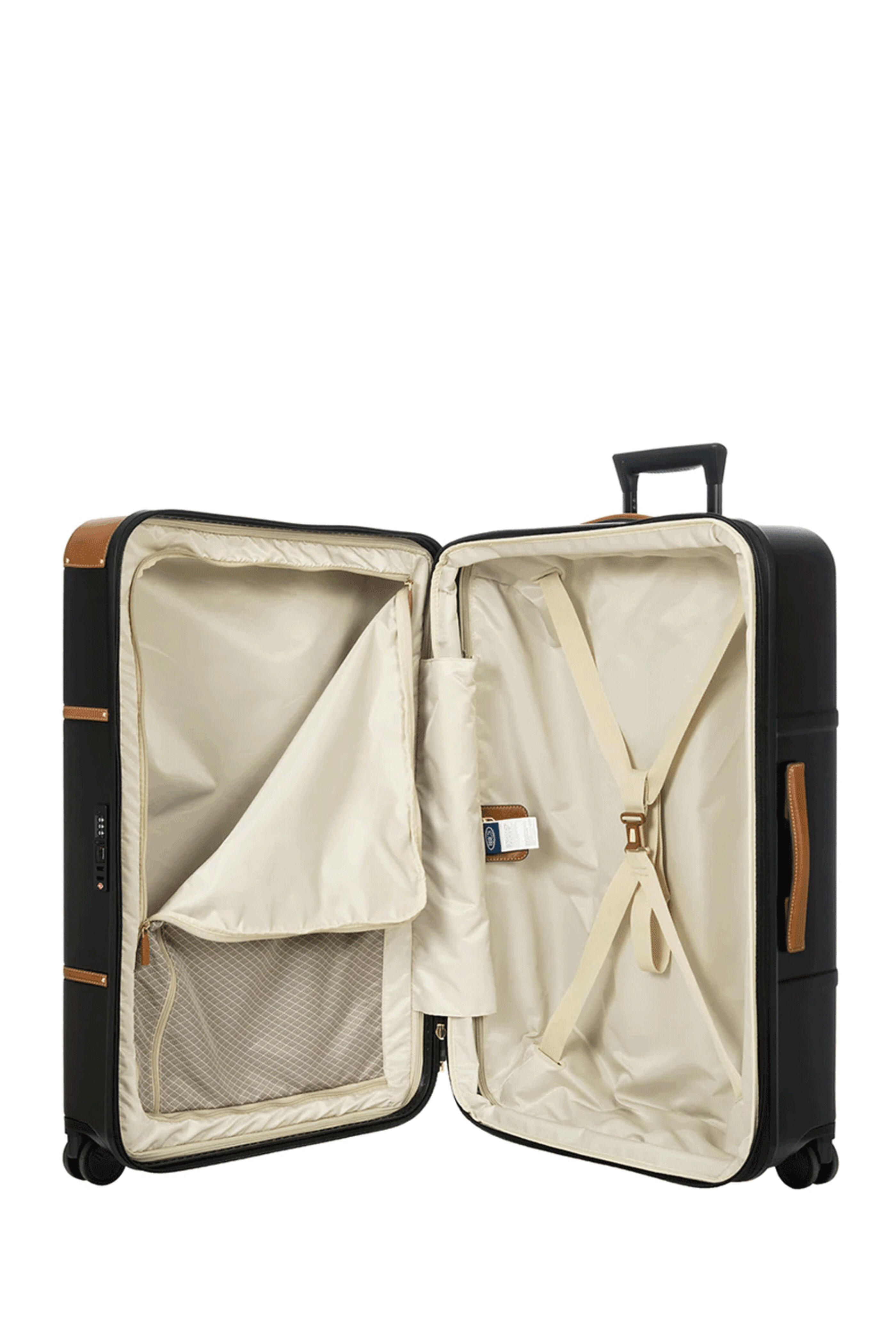 Brics - Bellagio 3.0 30 Spinner Black & Tan Trunk