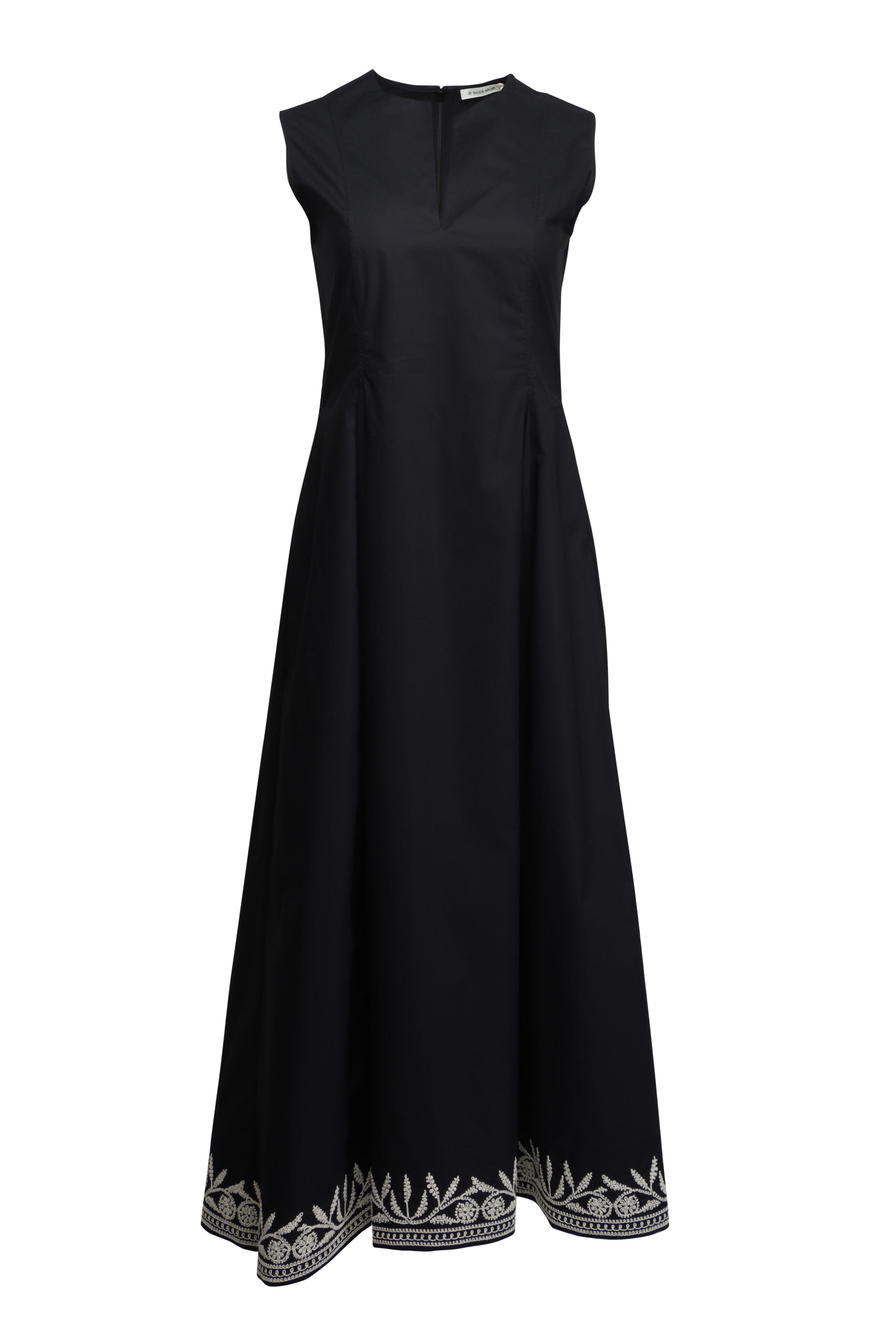 ワンピース BY MALENE BIRGER Woman Dress Black 103237 050 Malene Birger - Margrethe Black Midi Dress | Mitchell Stores