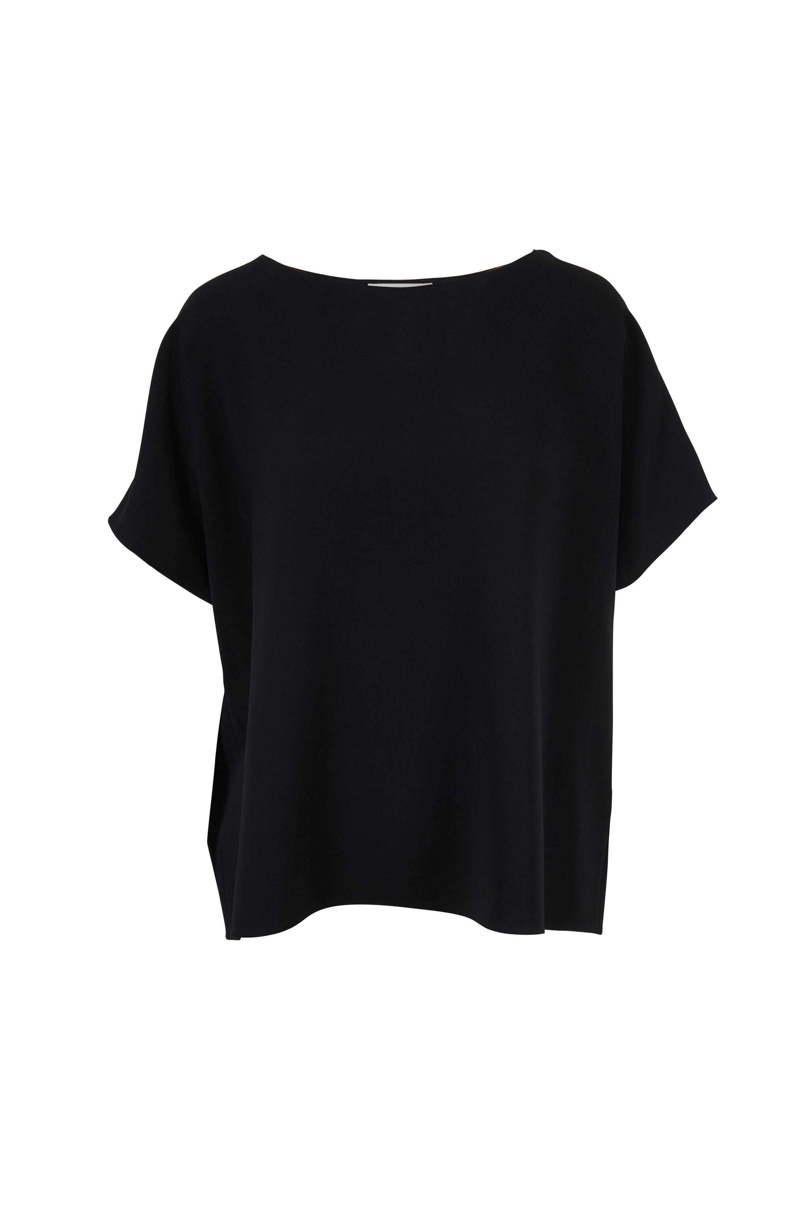 Lylia Black Dolman Sleeve Blouse