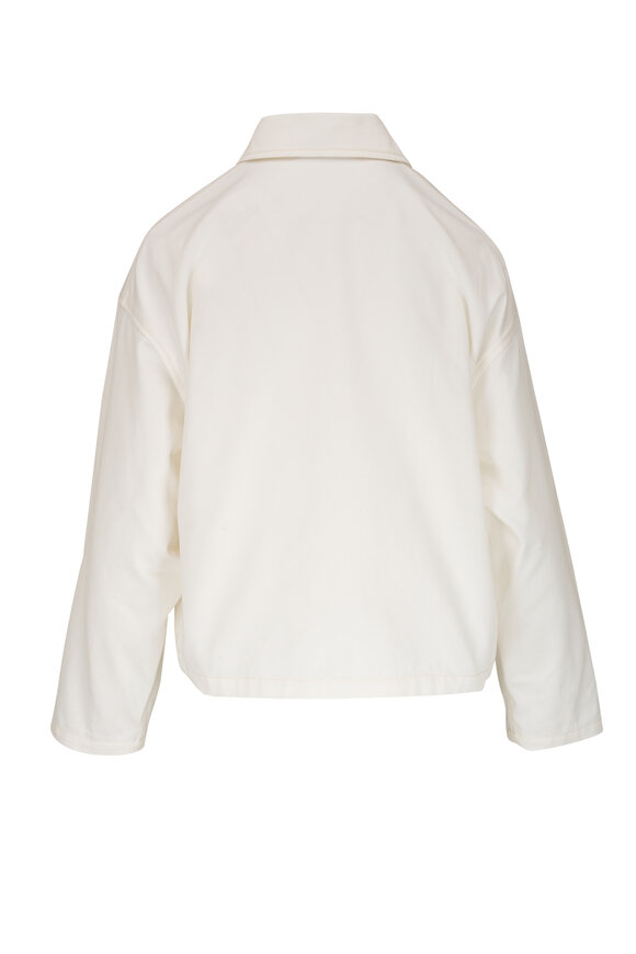 Nili Lotan - Lio White Cotton Jacket 