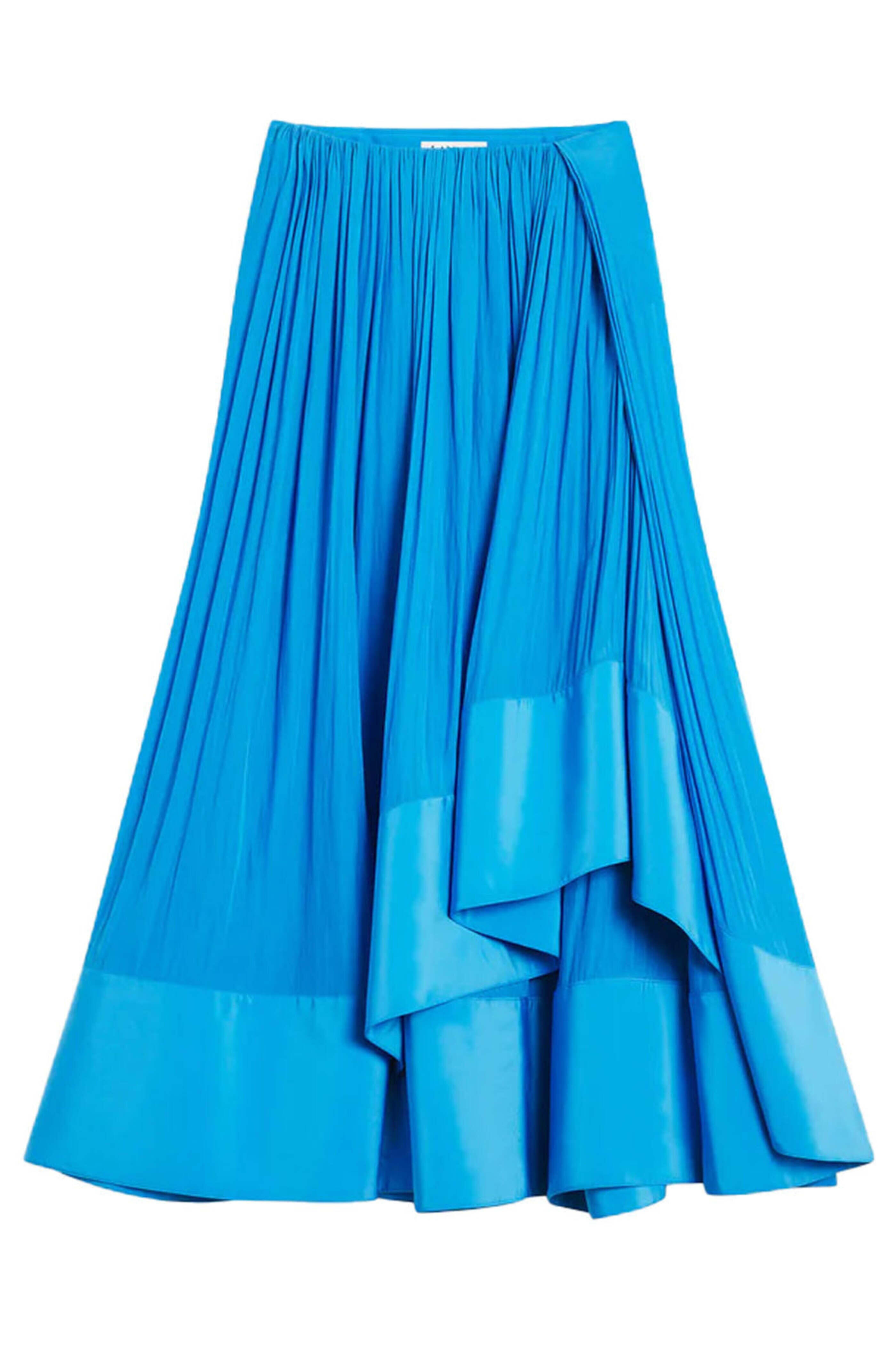 Lanvin - Pool Asymmetrical Midi Skirt