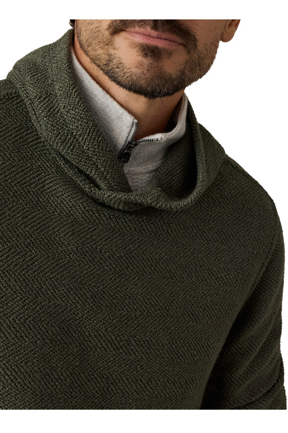 Faherty Brand Whitewater Forest Grove Hoodie - view 4