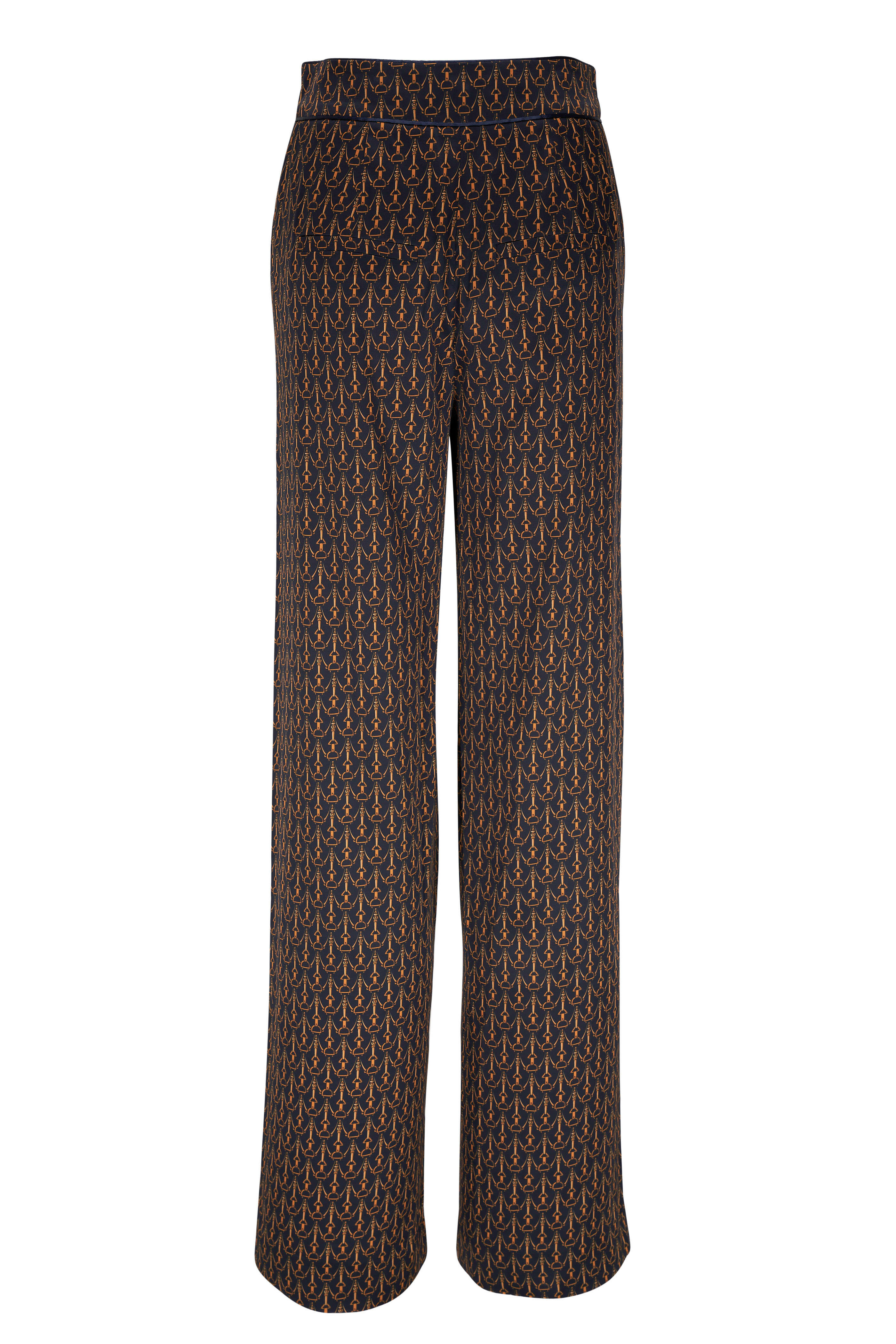 Veronica Beard - Edia Stirrup-Print Pant | Mitchell Stores