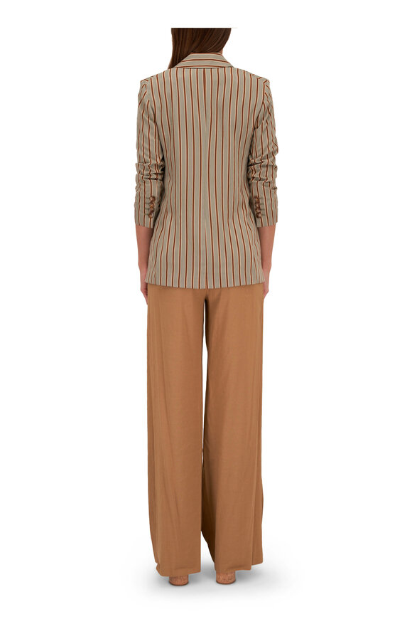 Veronica Beard - Jodie Desert Linen Wide Leg Pant