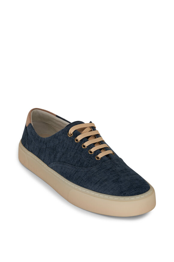 Brunello Cucinelli - Denim Canvas Sneakers 