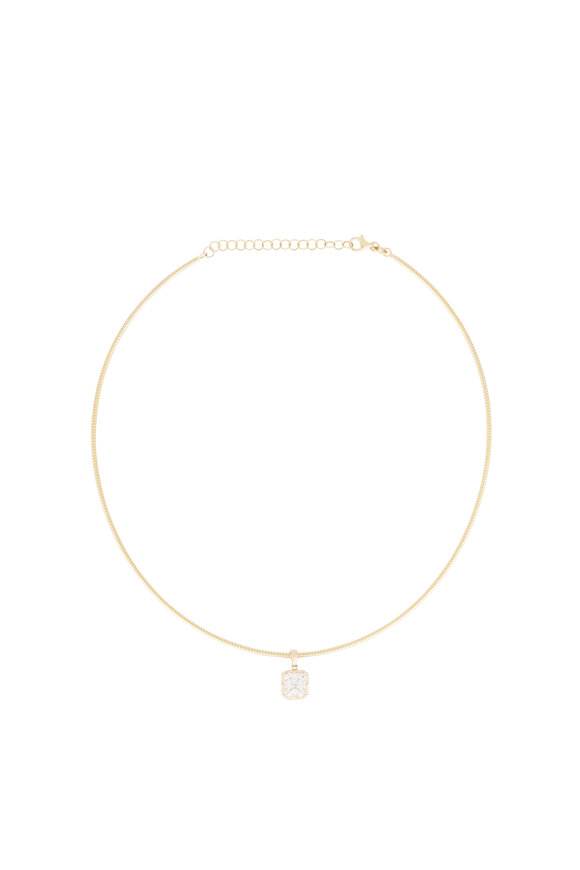 Lowy & Co Yellow Gold Diamond Pendant Necklace - view 1