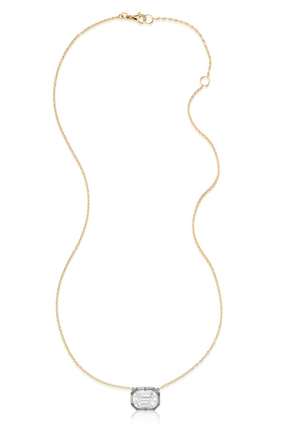Nam Cho 18-karat Yellow Gold Diamond Pendant Necklace