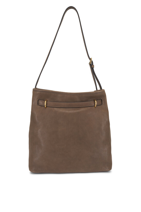 Miu Miu Aventure Tundra Leather Bucket Bag - view 3