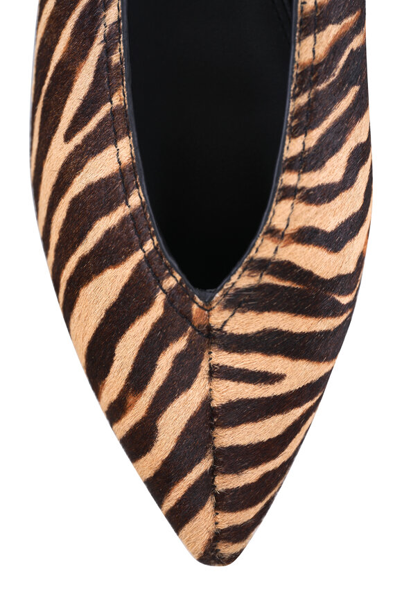 Veronica Beard Bancroft Espresso Textured Flat - view 8