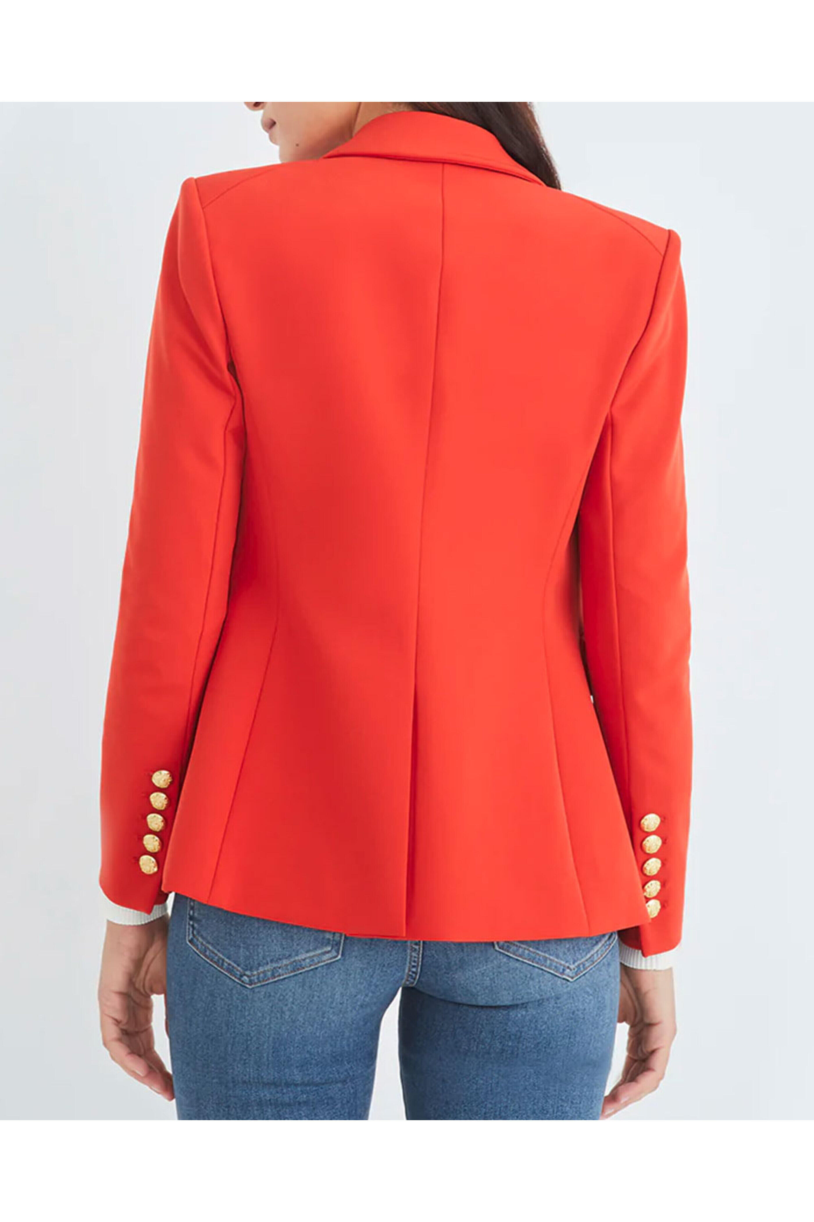 Veronica Beard - Red Flame Miller Dickey Jacket