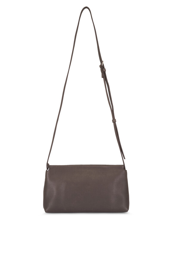 The Row Rene Taupe Ans Leather Crossbody - view 2