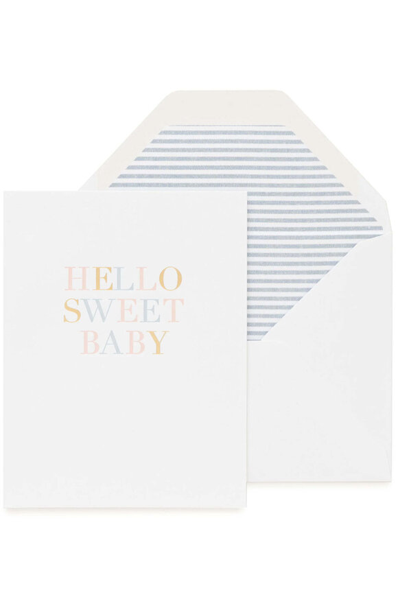 Sugar Paper Hello Sweet Baby Card