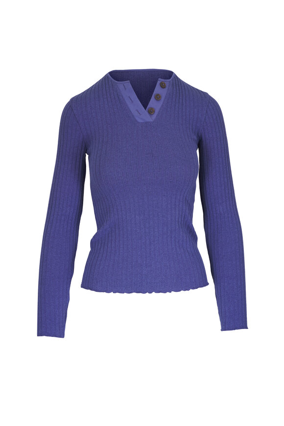 Mother - Blue Marseille Sinful Tee | Mitchell Stores