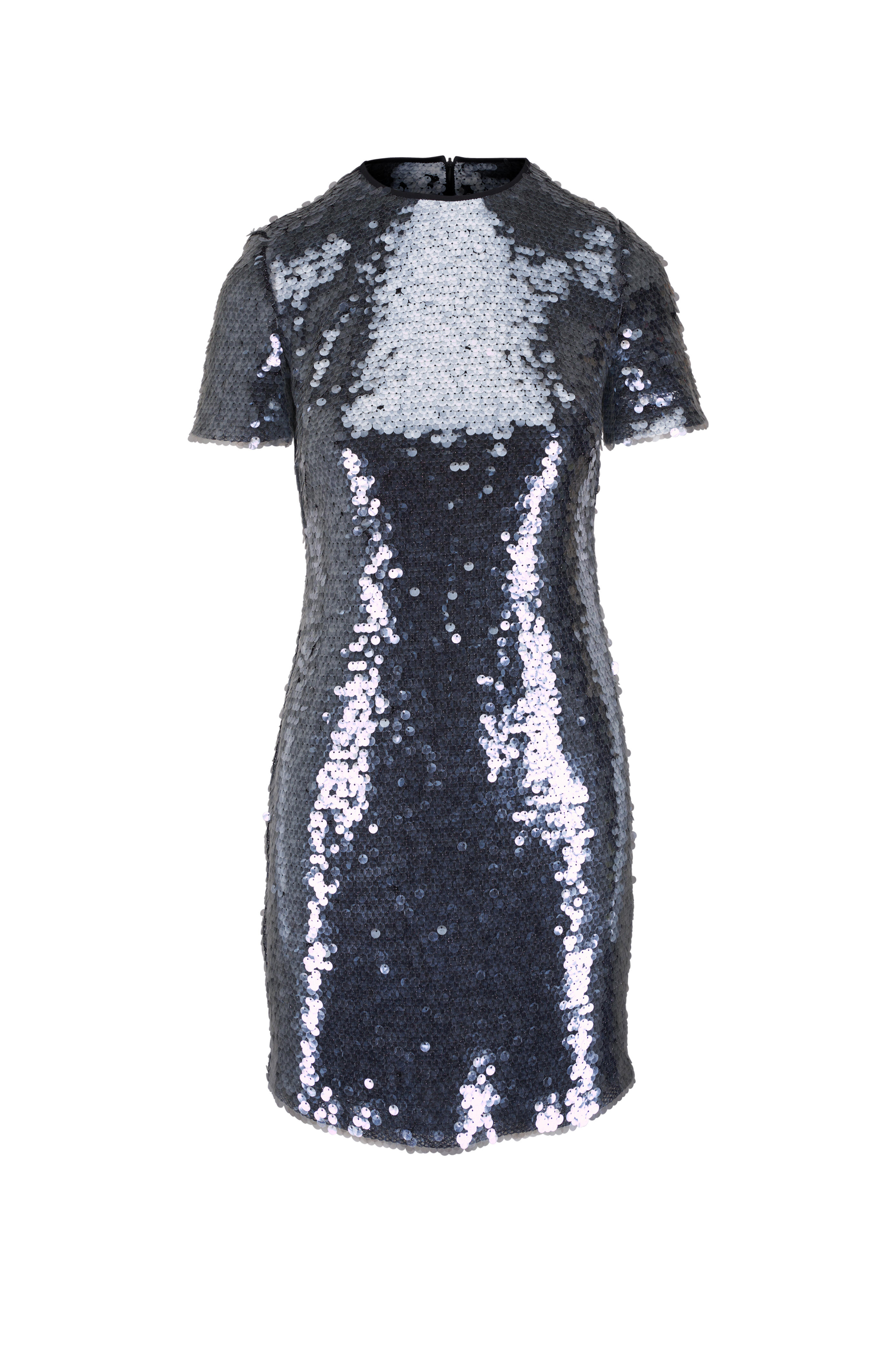 Akris - Black Lucid Sequin Tulle Dress