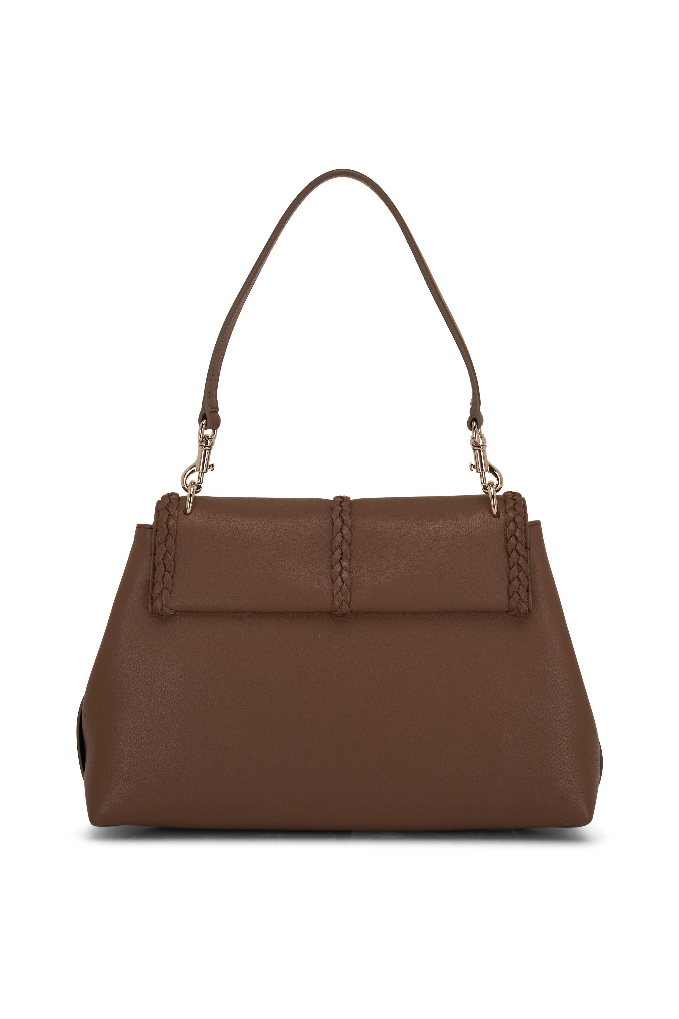Chloé - Medium Penelope Dark Nut Soft Shoulder Bag