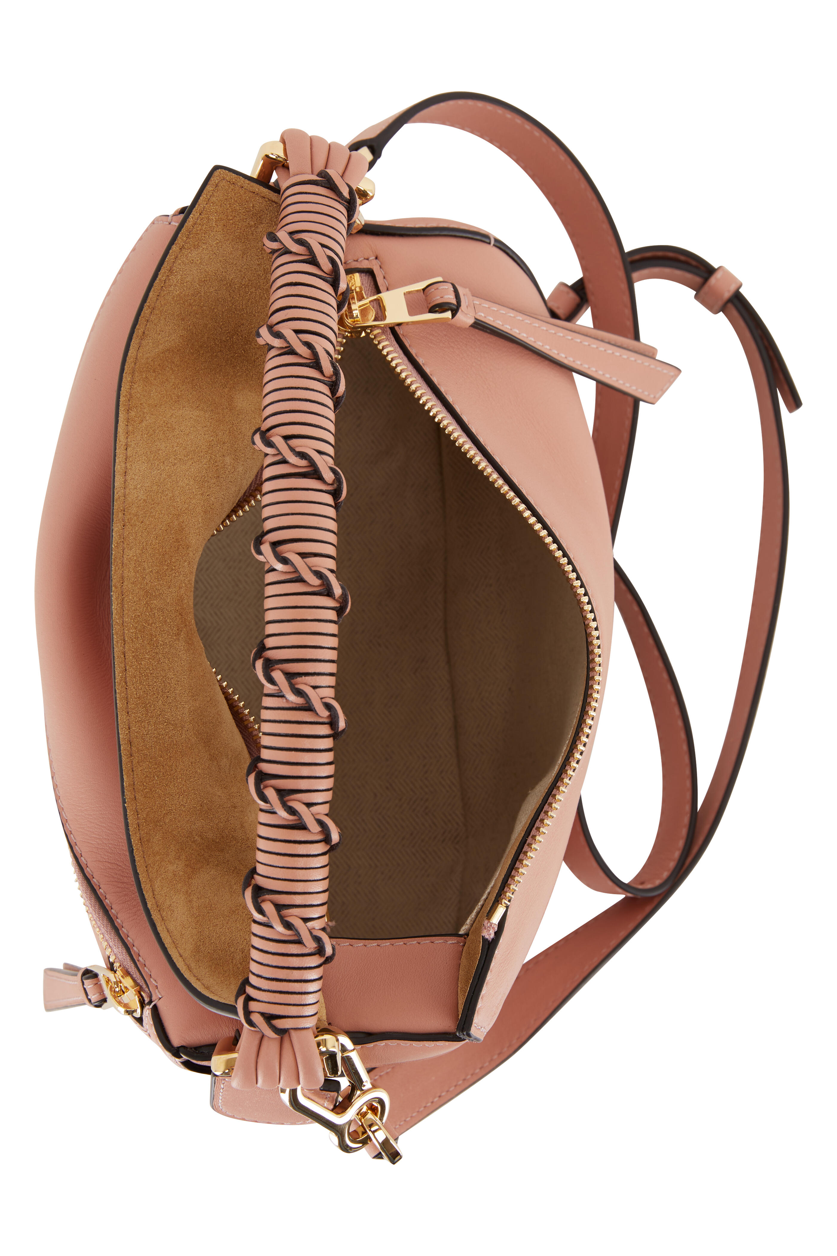 Loewe Puzzle Edge Small Bag in Dusty Pink