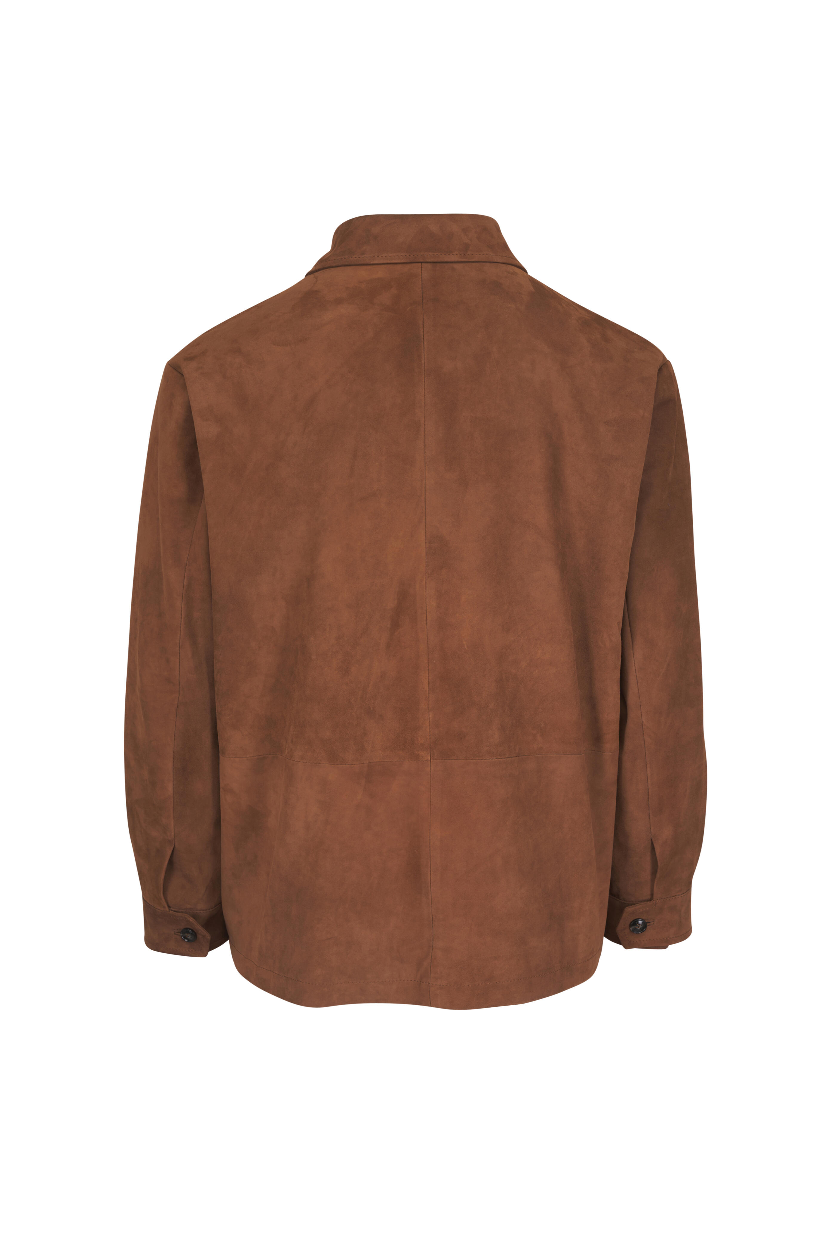 Kiton - Brown Suede Jacket - view 2