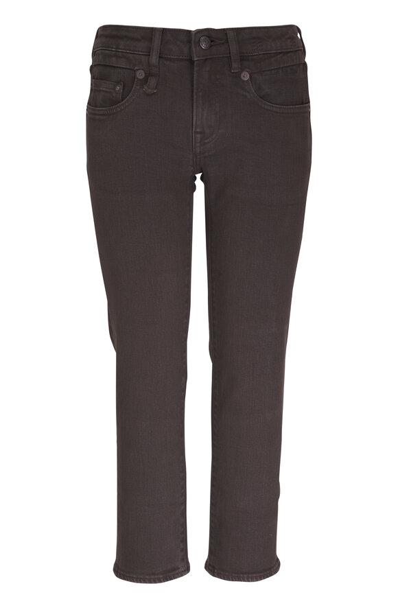 R13 Boy Straight Chocolate Brown Jean