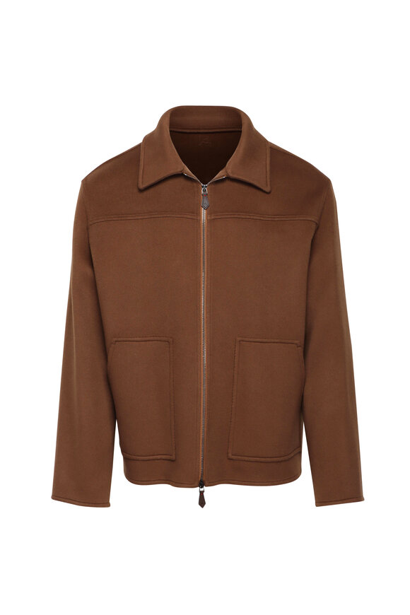 BRUNELLO CUCINELLI パーカ　御専用です Brunello Cucinelli - Gray Suede Hooded Parka | Mitchell Stores