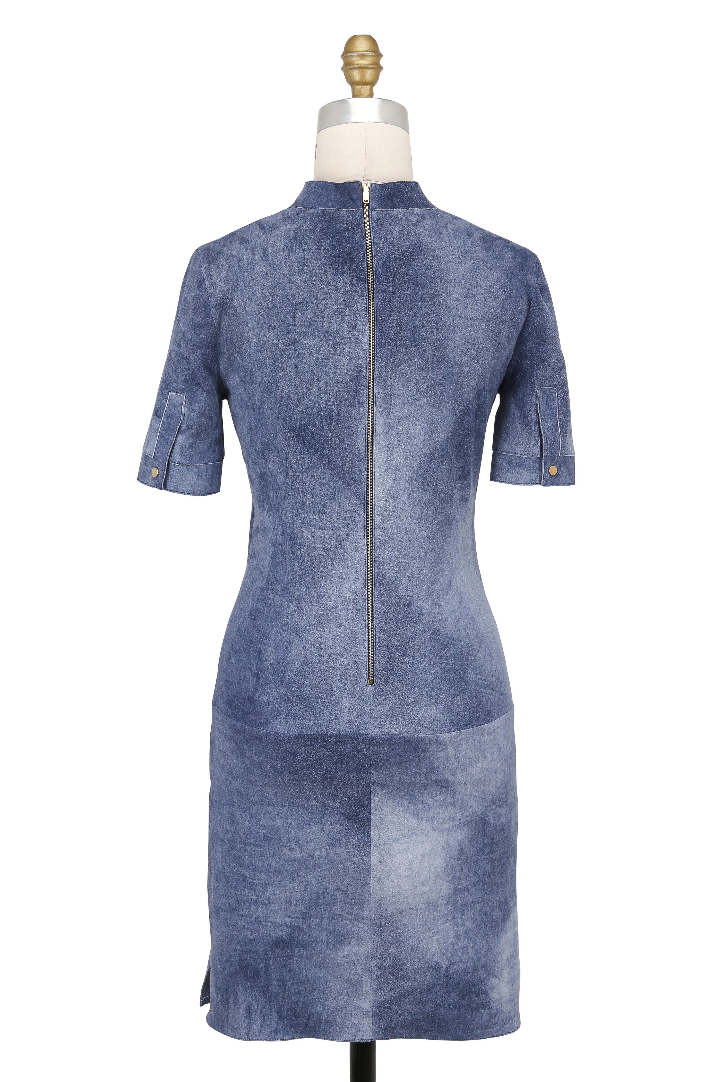anne klein denim dress Ladies Lion Navy Blue Zipper Designer (4) with feminine details designed to flatter and move with you Anne Klein Denim Dress Size