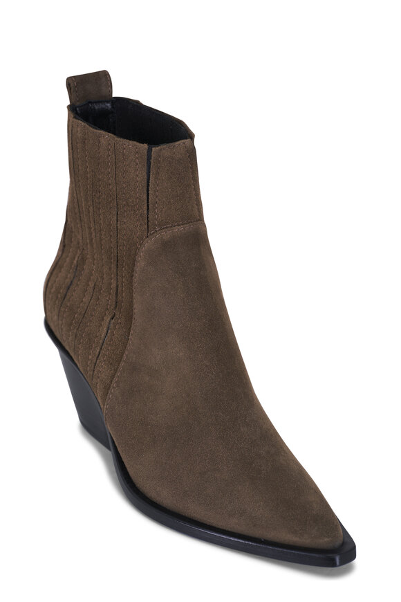 AGL Roberta Beat Forest Suede Low Cowboy Boot