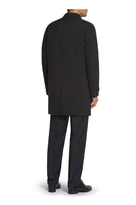 Brioni - Midnight Navy Performance Car Coat 