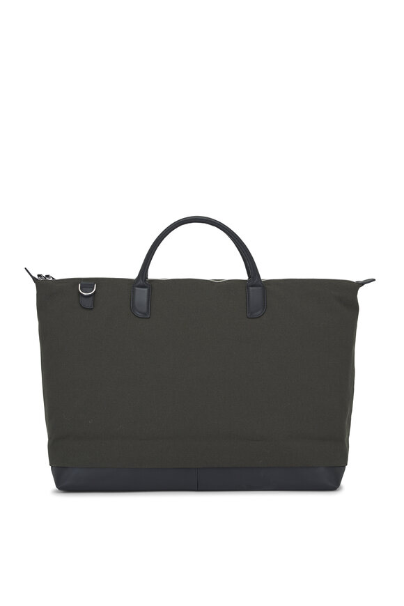 Want Les Essentiels - Hartsfield Green Canvas Weekender Bag 