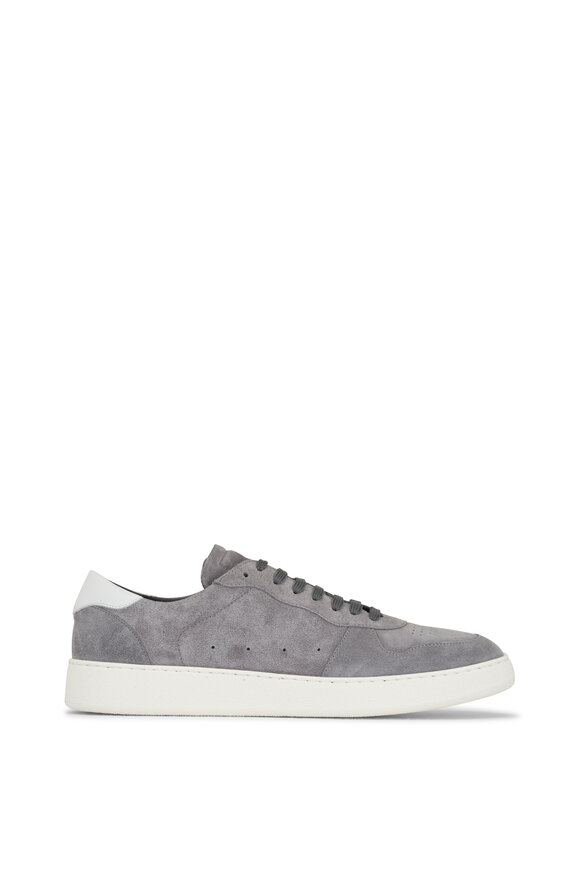 To Boot New York - Middleton Piombo Suede Lace Up Sneaker