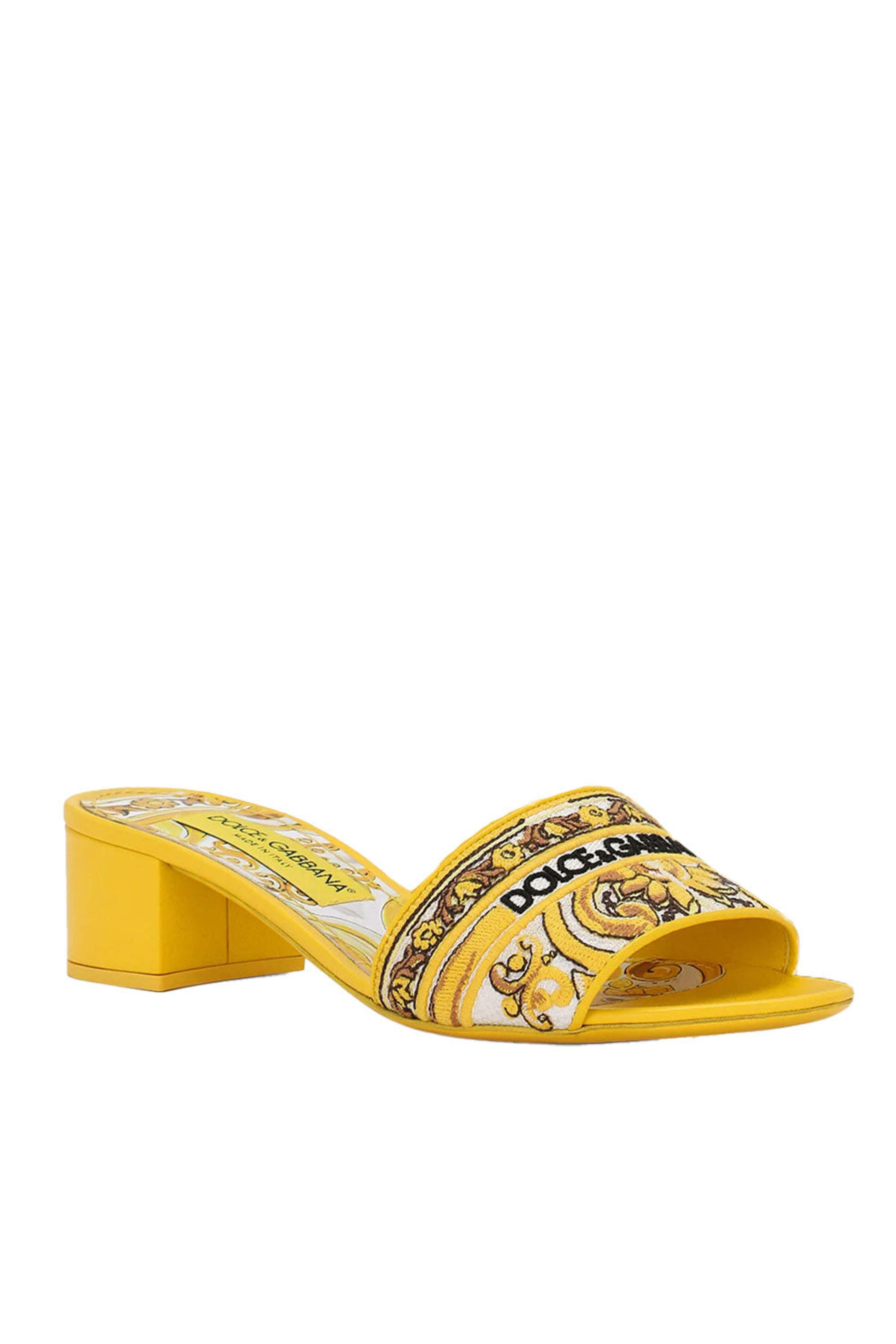 サンダル・ミュール Dolce&Gabbana MAIOLICA PATTERN ESPADRILLES SLIDES 29689445_58806798_600.jpg