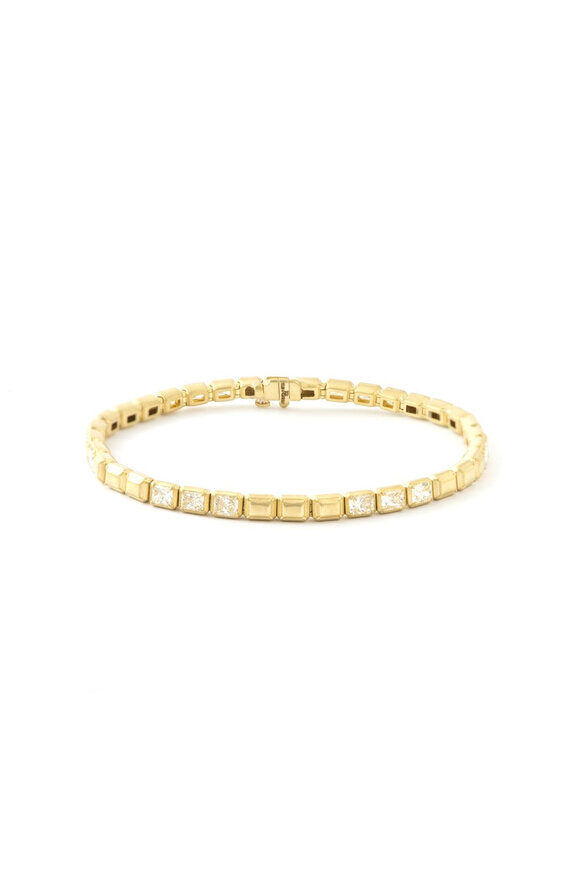 Sylva & Cie Sugar Cube Tennis Bracelet