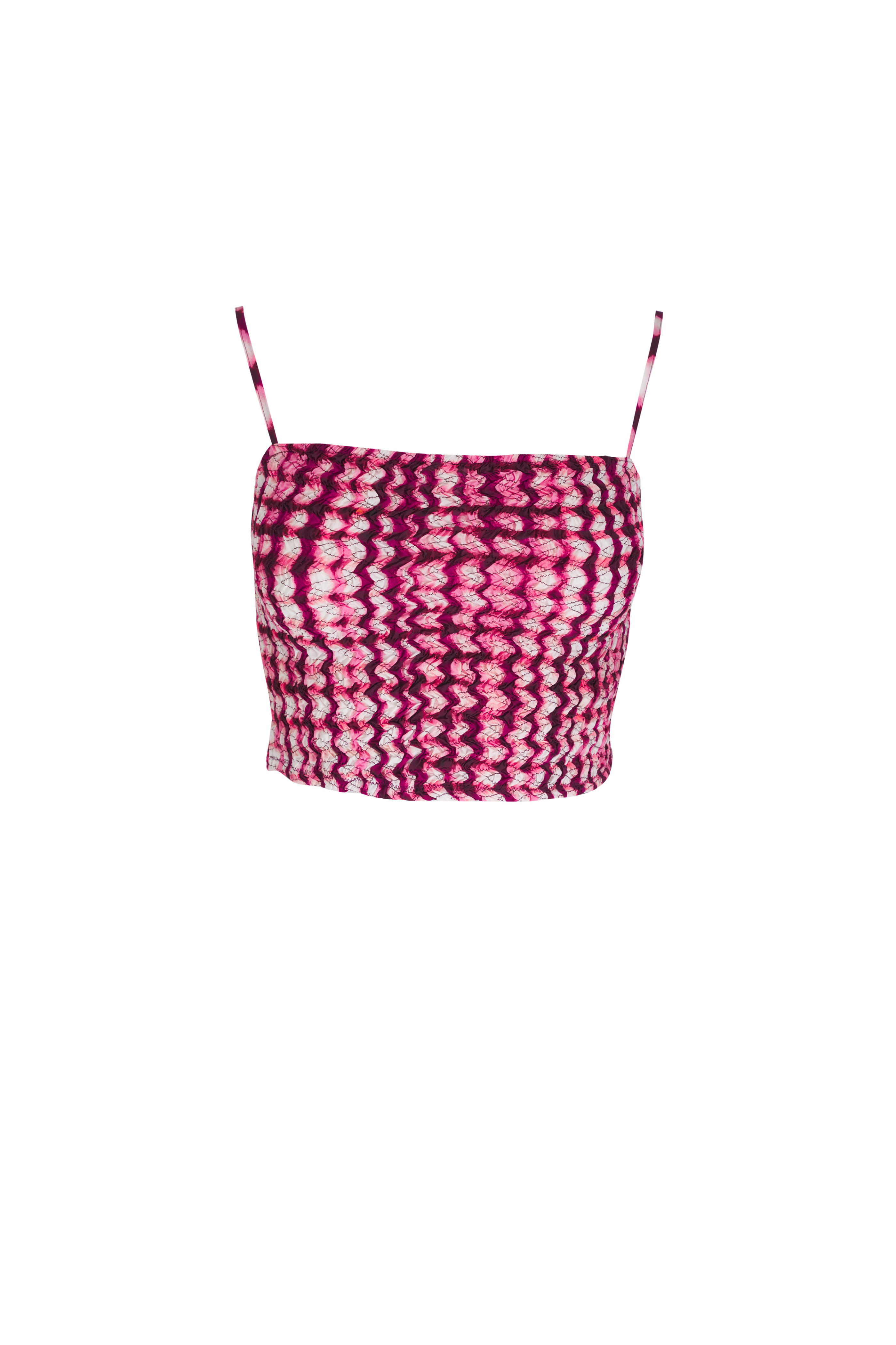 Dorothee Schumacher - Checked Statement Pink Check Mix Top