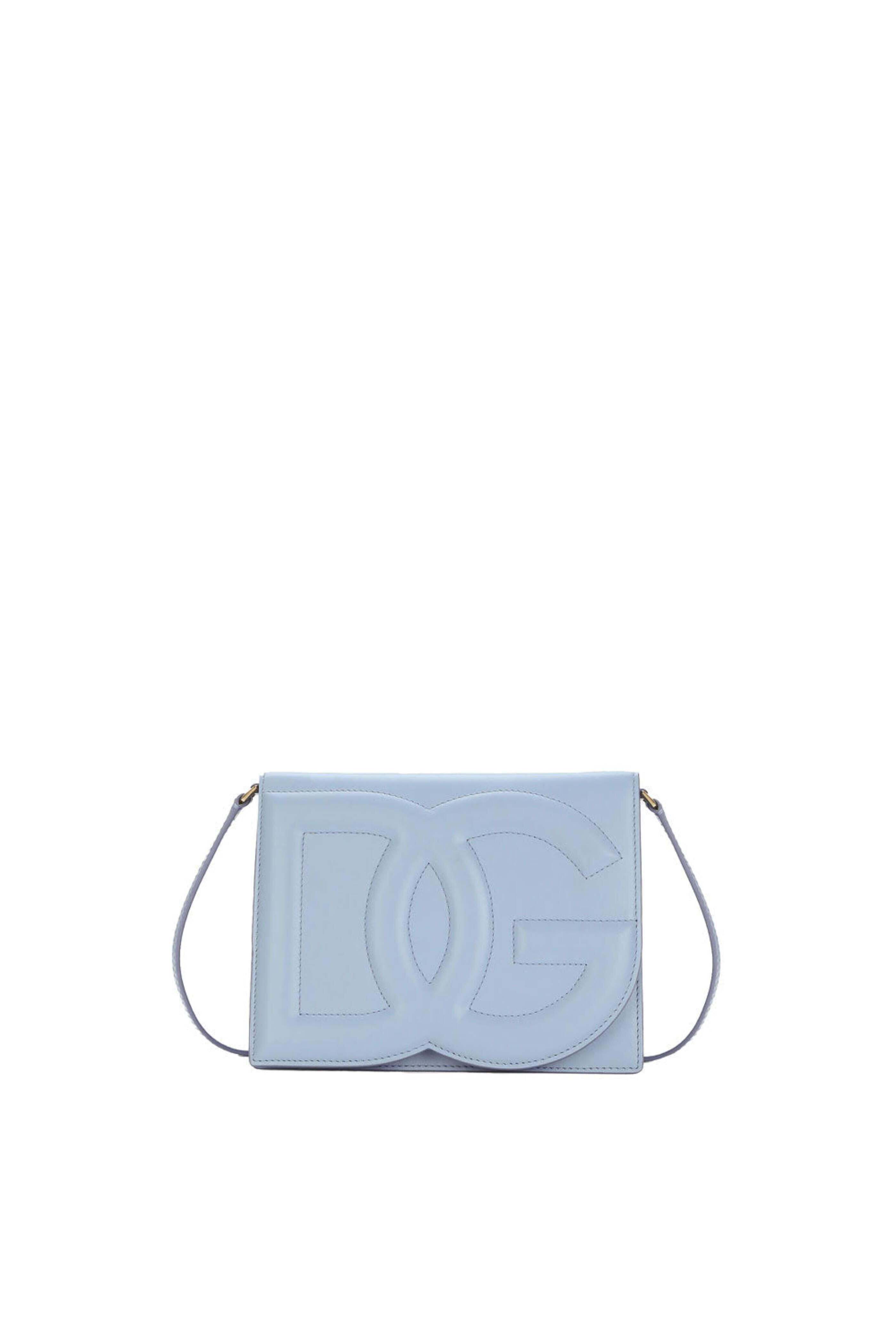 Dolce & Gabbana - DG logo Crossbody Bag in Blue