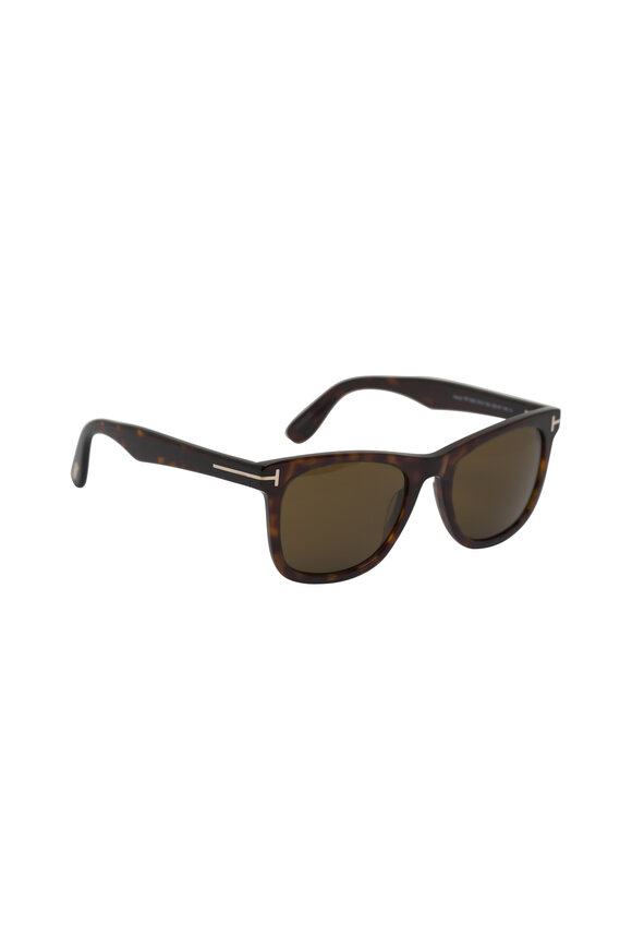 Tom Ford Eyewear Kevyn Havana Matte Sunglasses