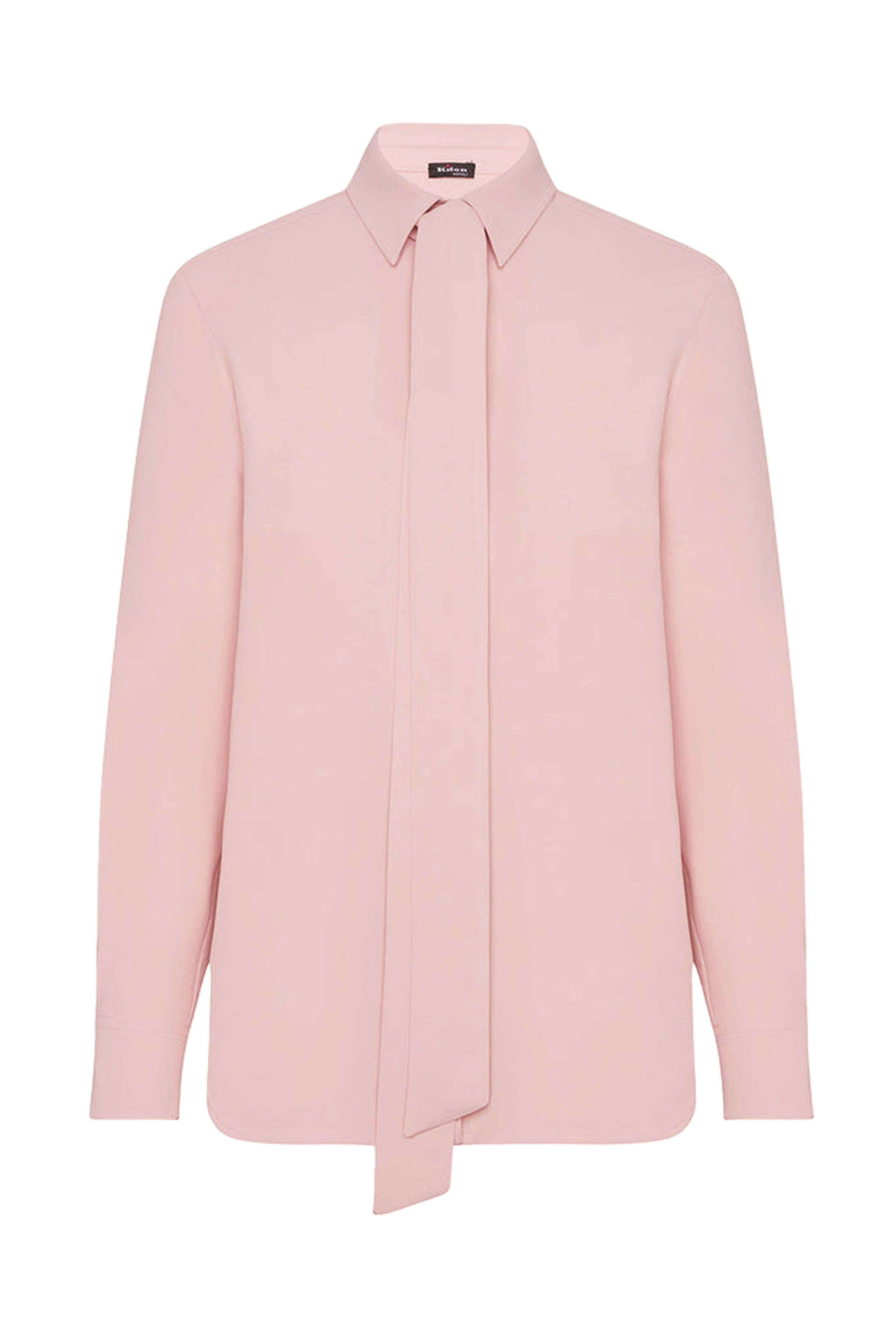Kiton - Rose Long Sleeve Belted Blouse