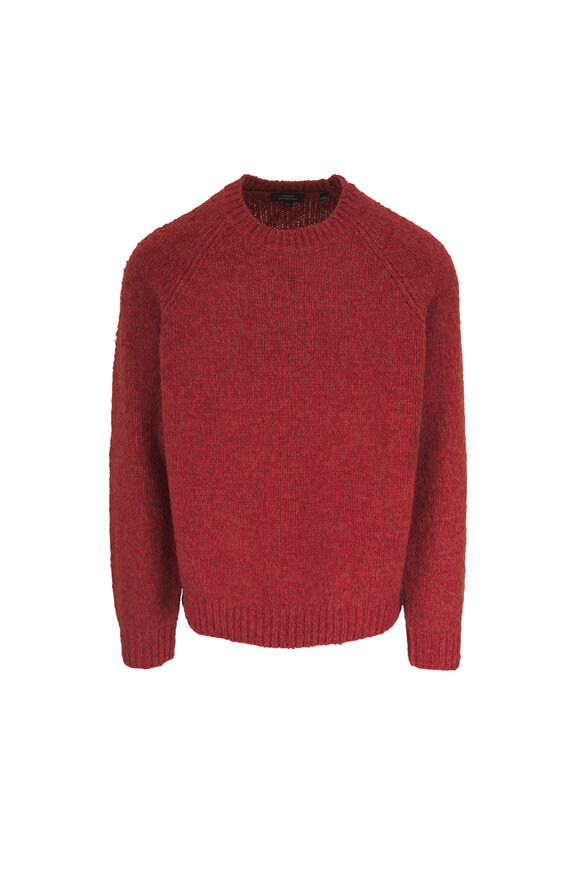 Vince Dark Beacon Boucle Raglan Sleeve Sweater - view 1