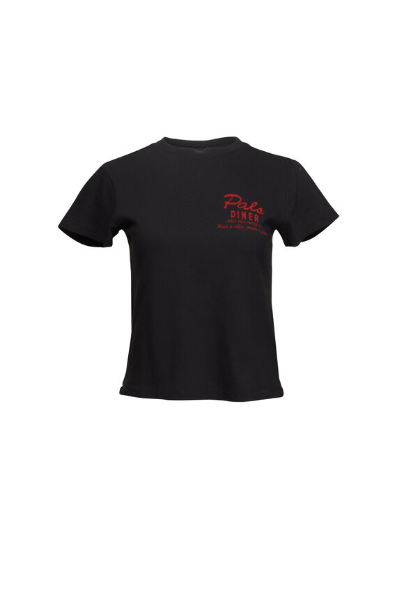 Raquel Allegra - Black & White Ying Yang Long Sleeve T-Shirt