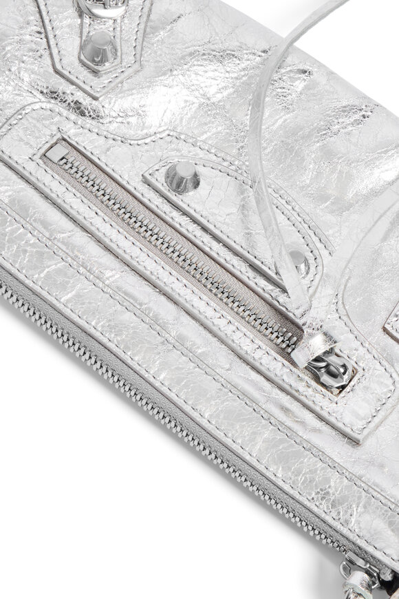 Balenciaga Le City Silver Pouch - view 14