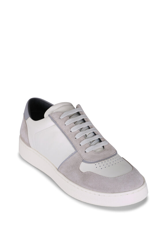 To Boot New York Kenwood Gray Leather & Suede Sneaker